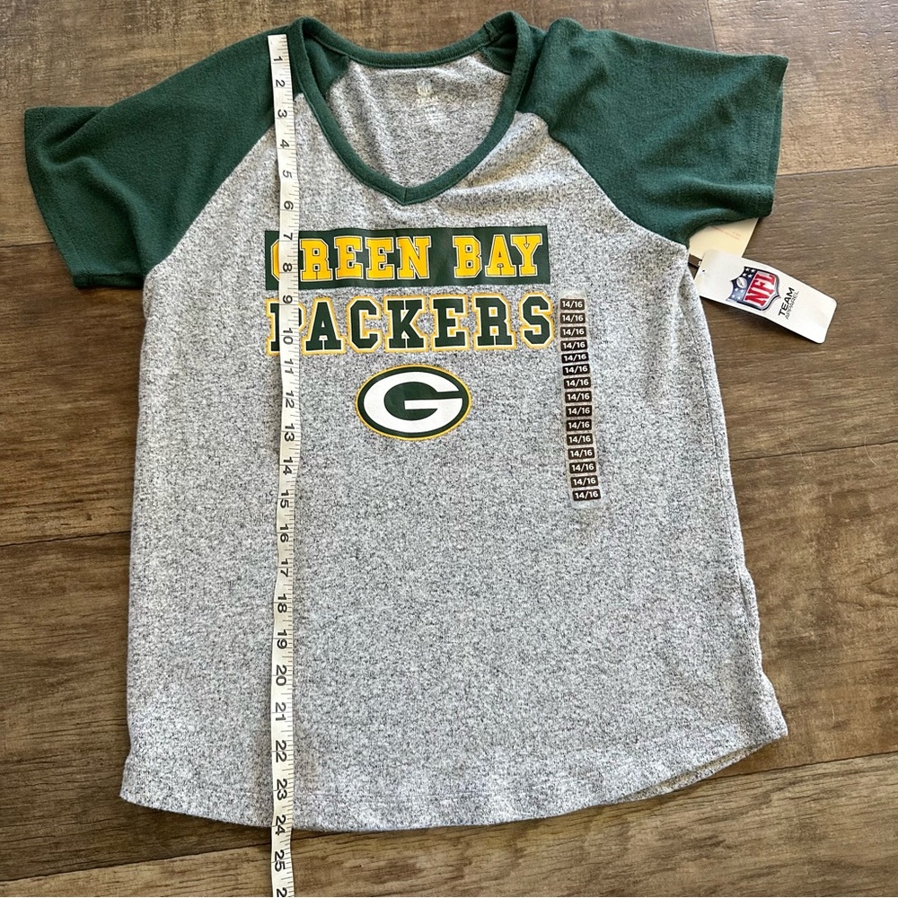 New NFL knit Green Bay Packers tee - Picture 6 of 7